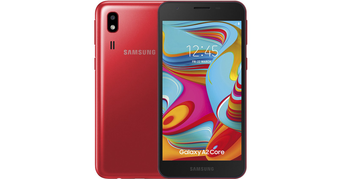 Samsung Galaxy A2 Core (A260 / 8 GB / Red) | SoloTodo.cl