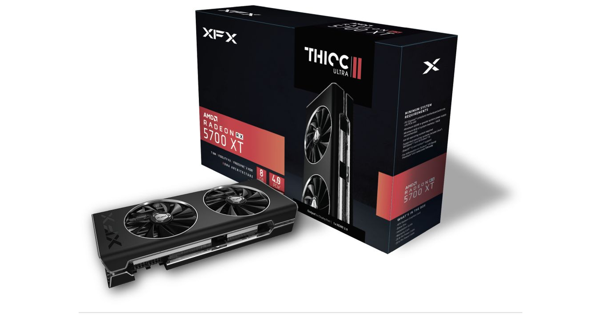 XFX Radeon RX 5700 XT THICC II Ultra [RX-57XT8DBD6] | SoloTodo.cl