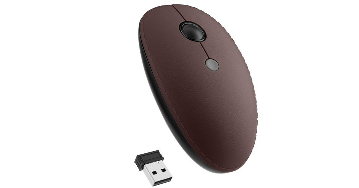 Steren Mouse Inalámbrico 5710 - Marrón (COM-5710CCA) | SoloTodo.cl