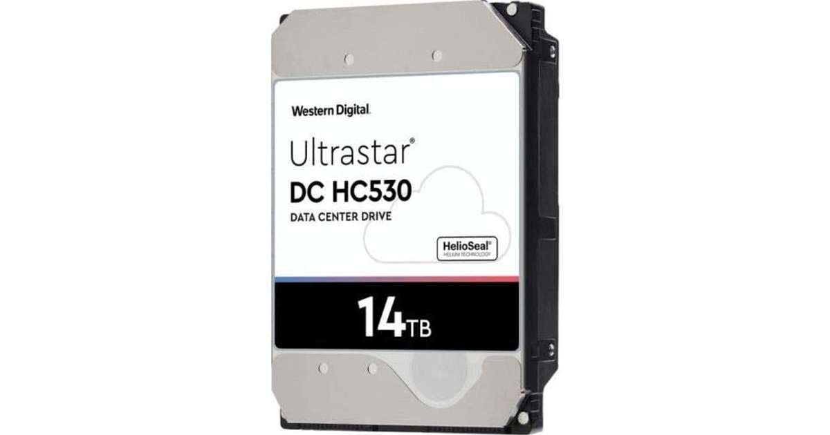 Western Digital Disco Duro Ultrastar DC HC530 SATA De 14 TB - 7200 RPM, SATA 6 Gb/s, Cach&eacute; De 512 MB, 3.5 Pulgadas - WUH721414ALE604 (renovado