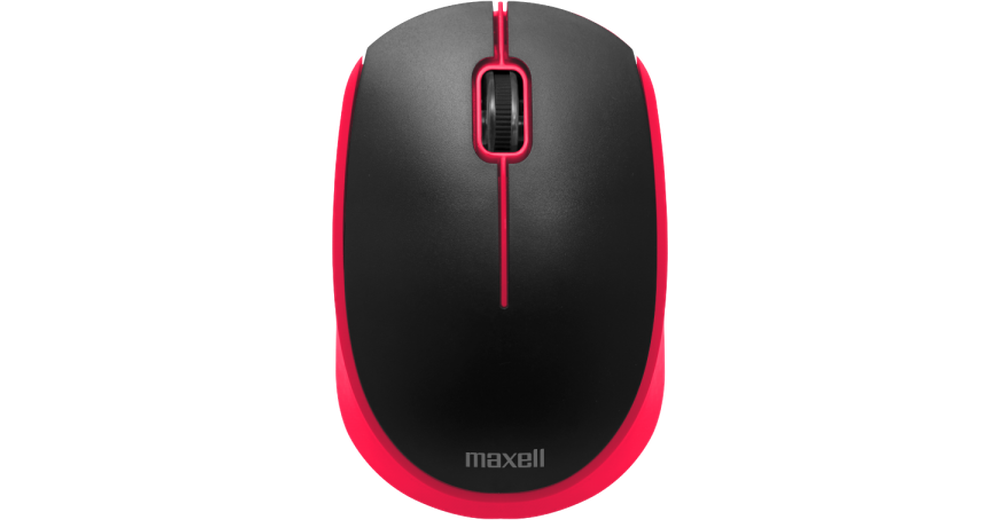 Maxell Mouse Inalámbrico MOWL-100 - Red - SoloTodo