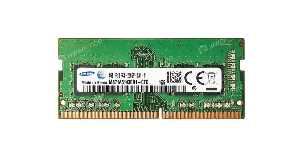 Samsung M471A5244CB0-CTD (1 x 4GB | SO-DIMM DDR4-2666) | SoloTodo.cl
