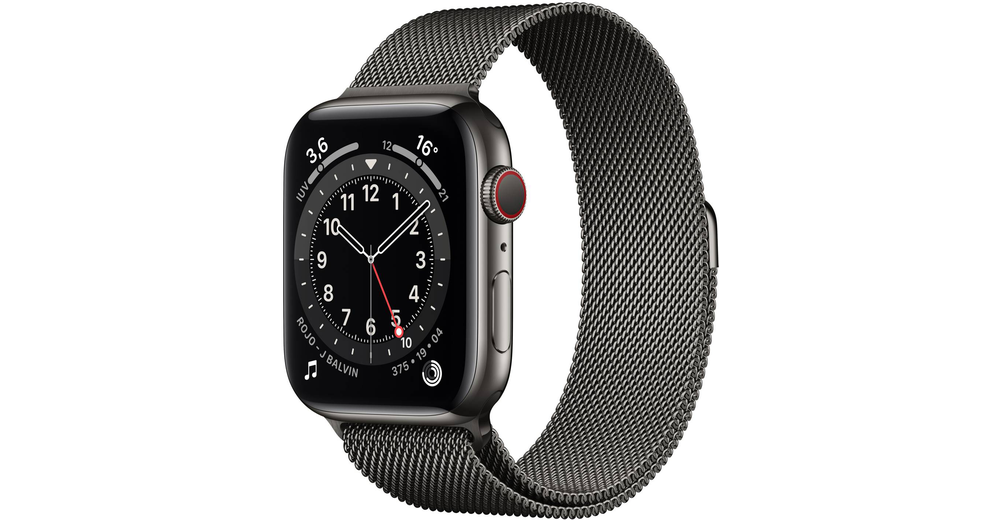 Apple Watch 6 44mm (GPS + Cellular / Milanese Loop / Graphite) - SoloTodo