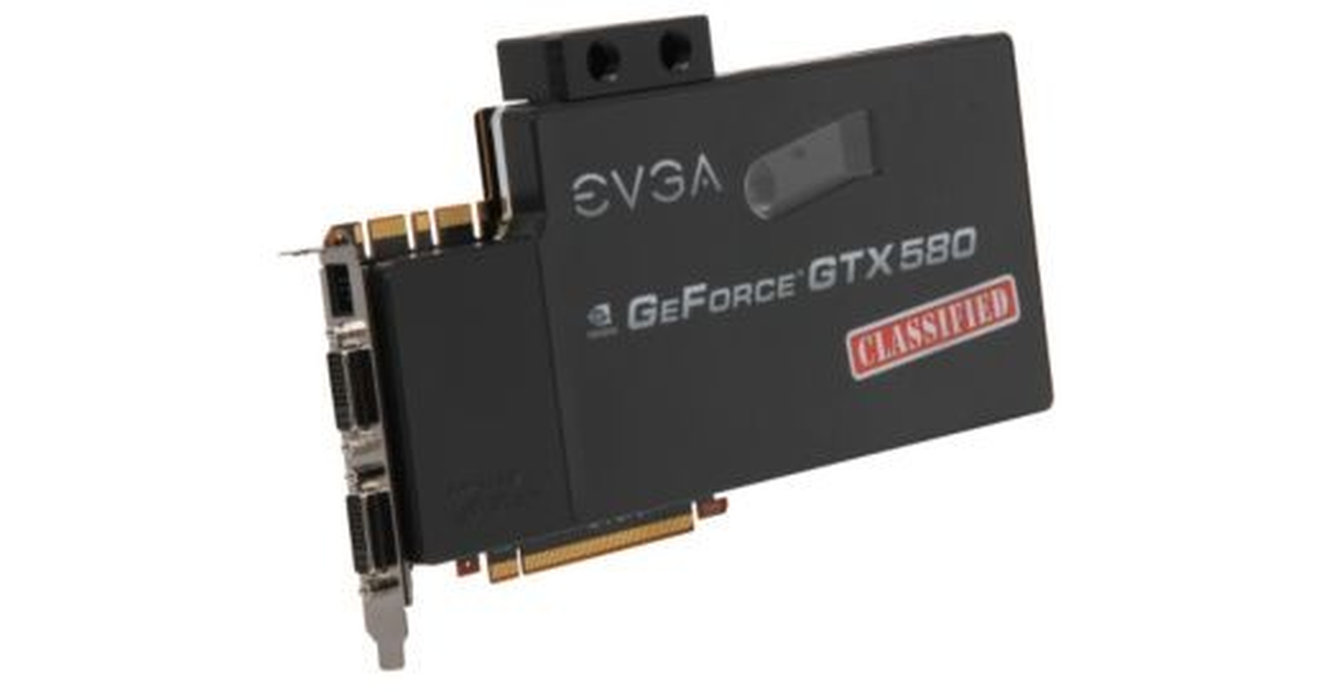 EVGA GTX 580 [03G-P3-1597-AR] | SoloTodo.cl